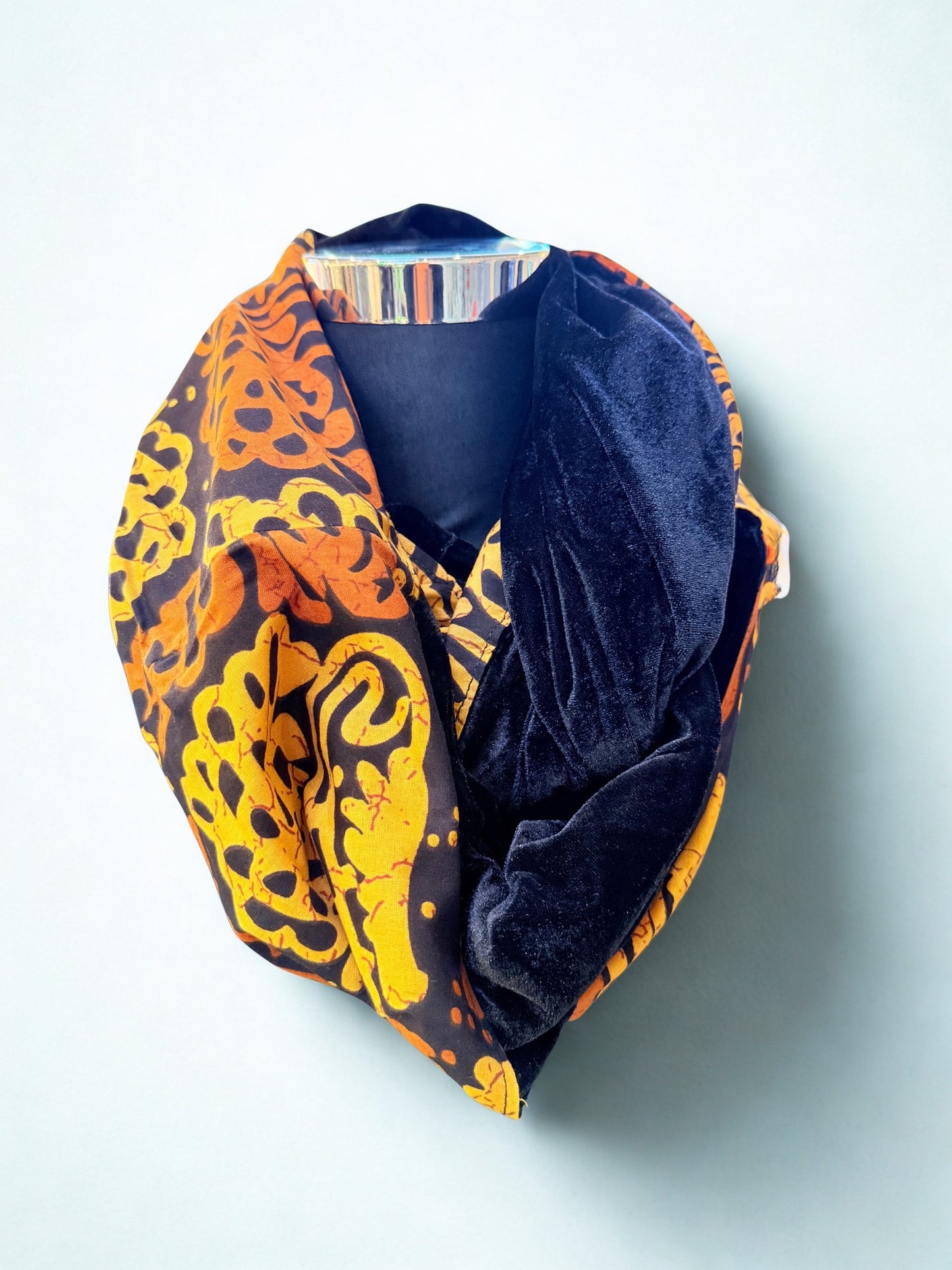Snood oversize en Wax & Velours