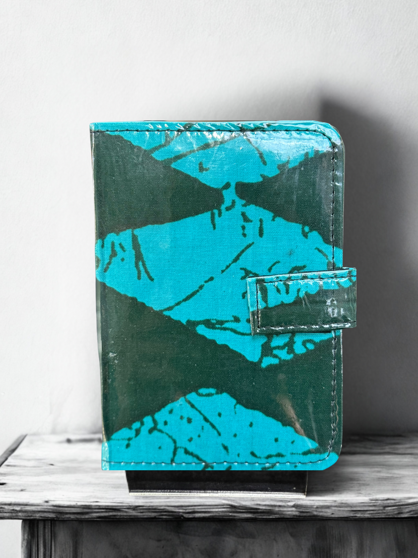 Etui passeport en Wax