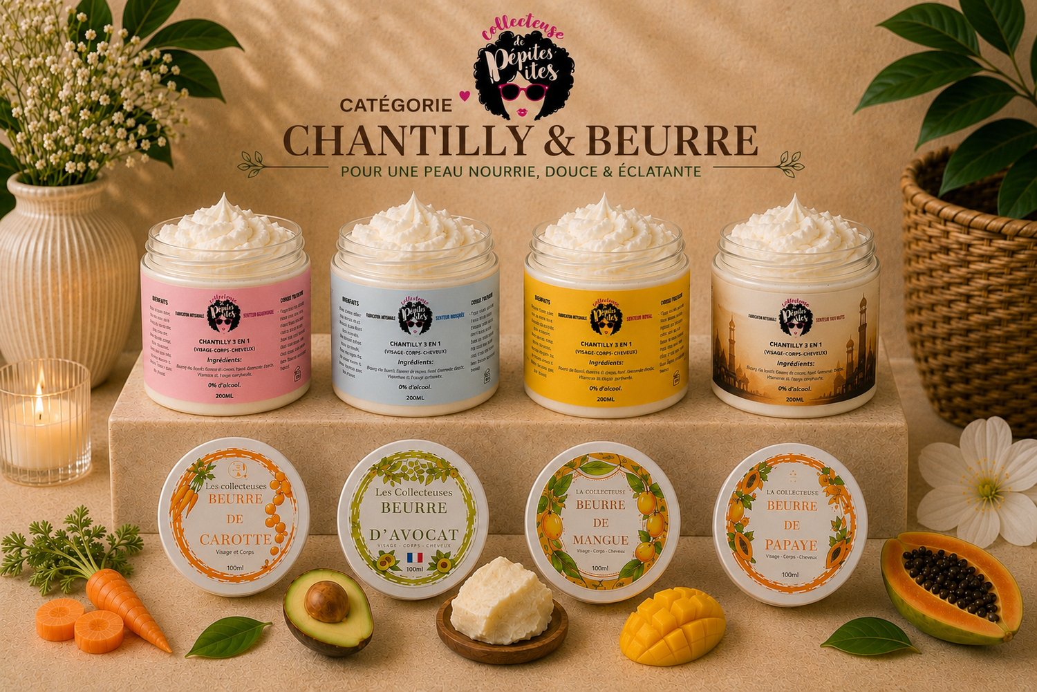 CHANTILLY ET BEURRES
