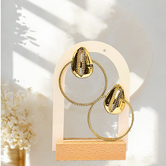 Boucles d’oreilles plaqués or