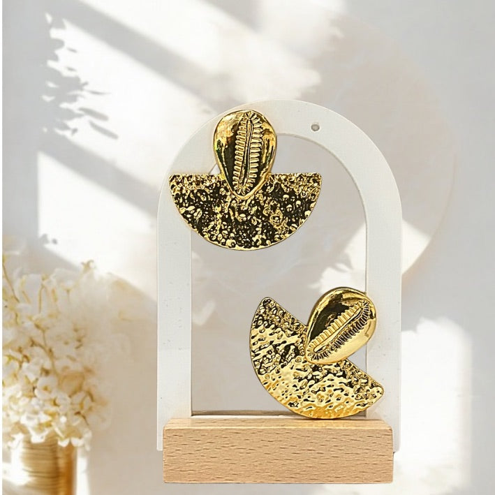 Boucles d’oreilles plaqués or