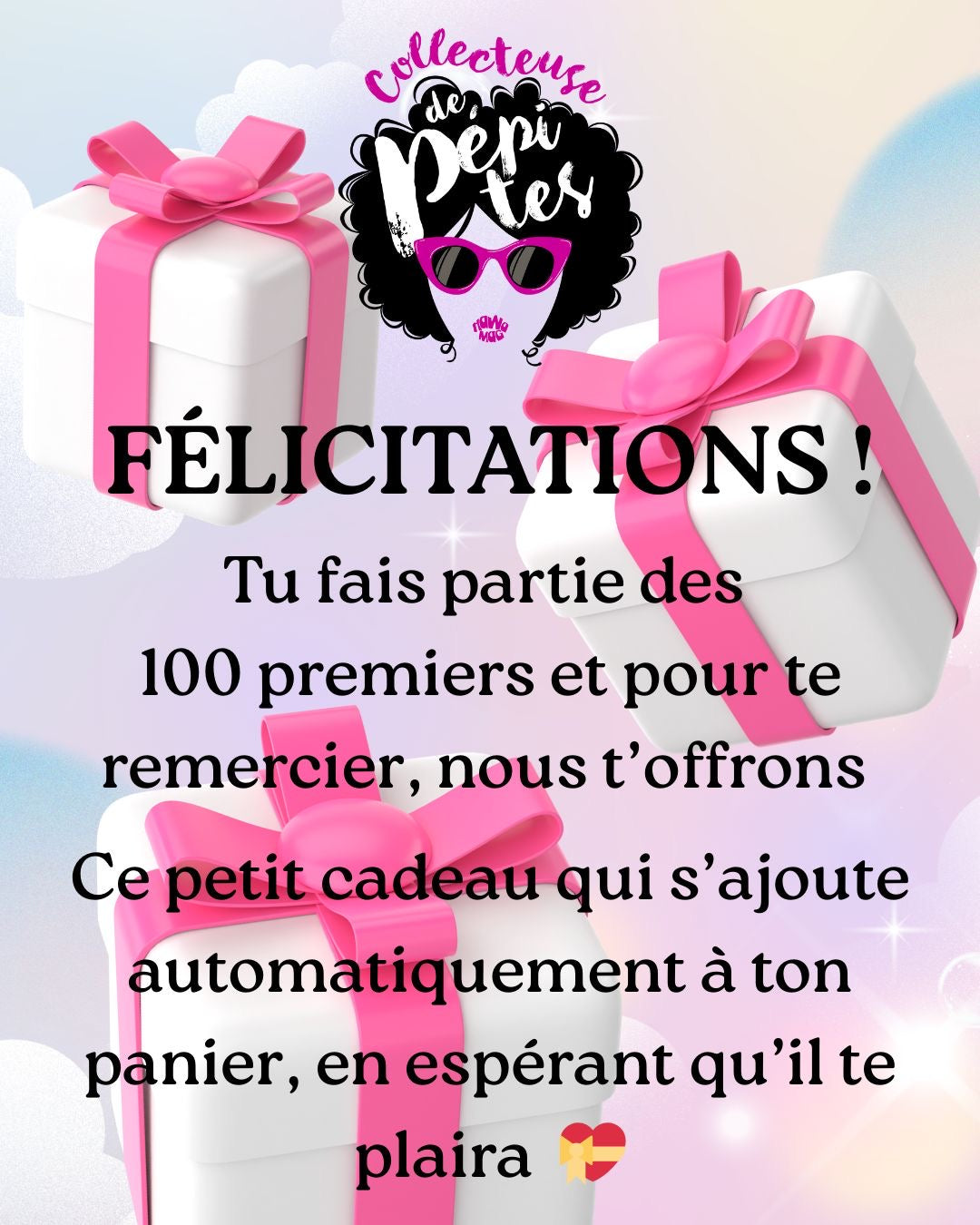 🎁 Cadeau de lancement (100% off)
