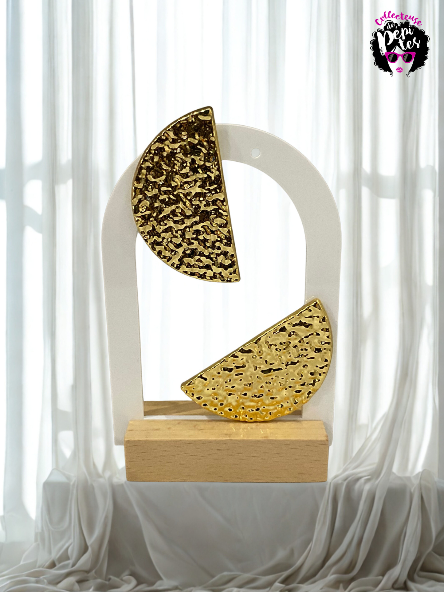 Boucles d’oreilles plaqués Or