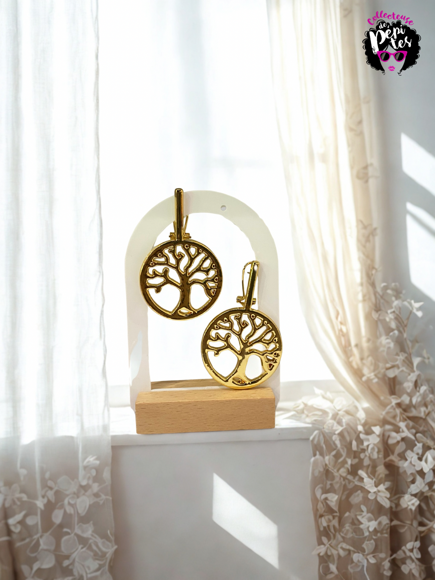 Boucles d’oreilles plaqués Or