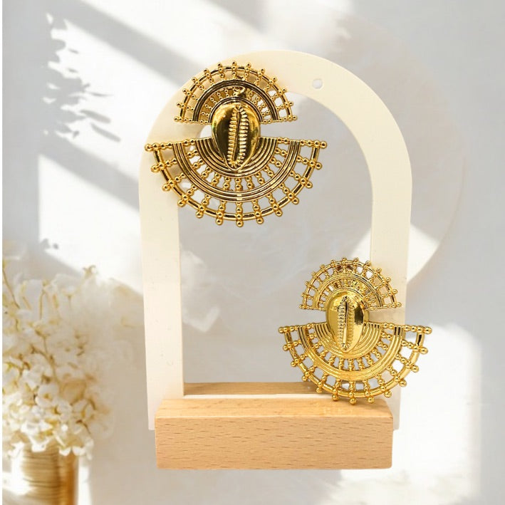 Boucles d’oreilles plaqués or