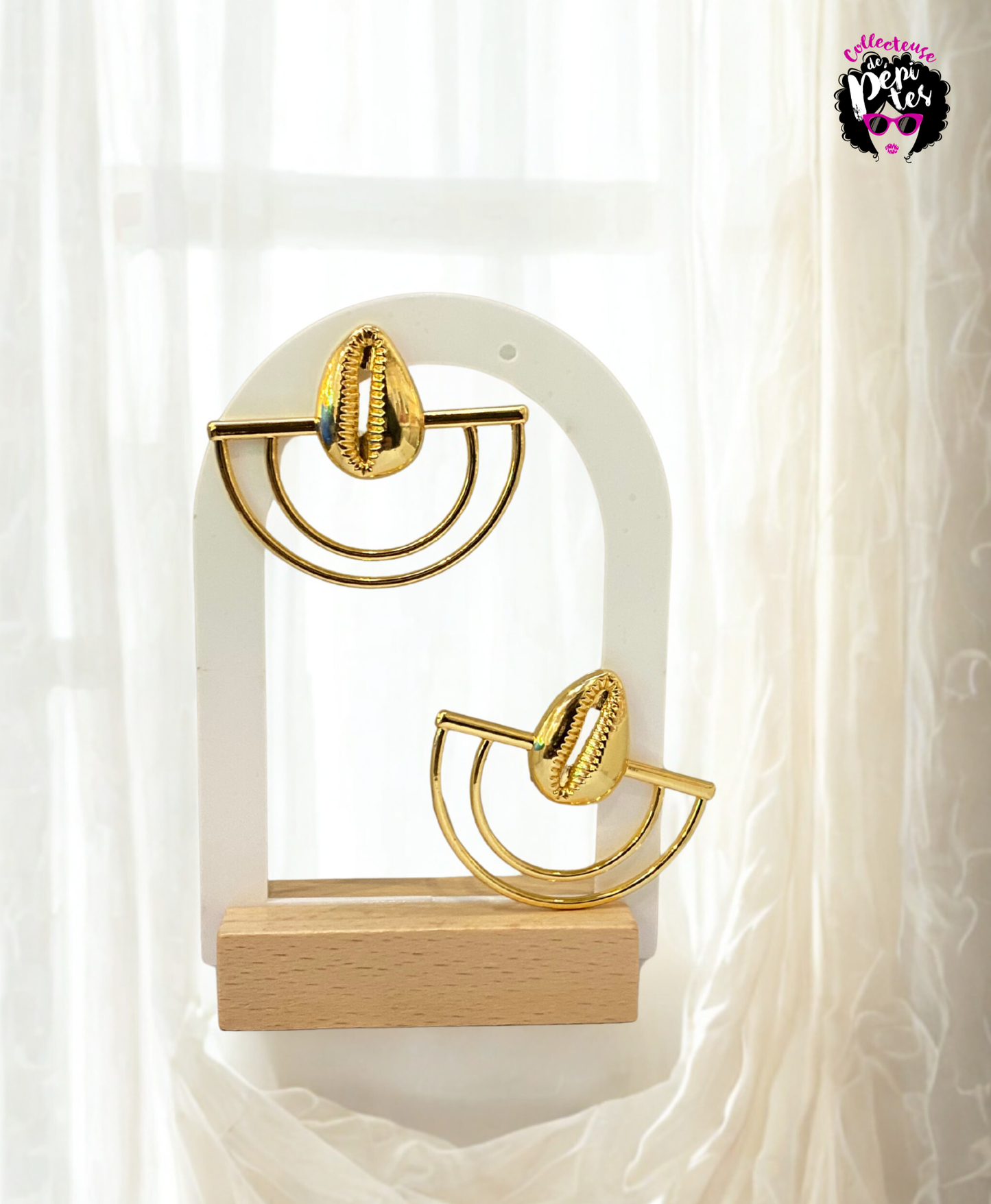 Boucles d’oreilles plaqués Or