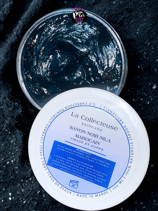 Savon noir Nila bleu