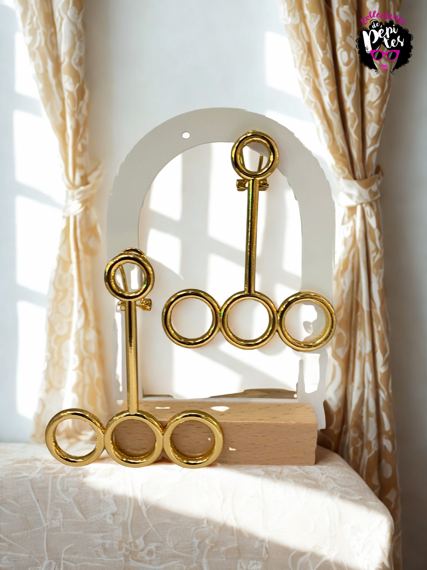 Boucles d’oreilles plaqués Or