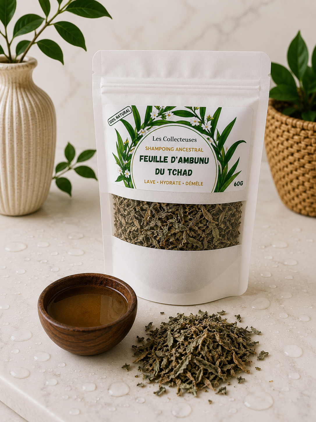 Ambunu (faux sésames) shampooing démêlant