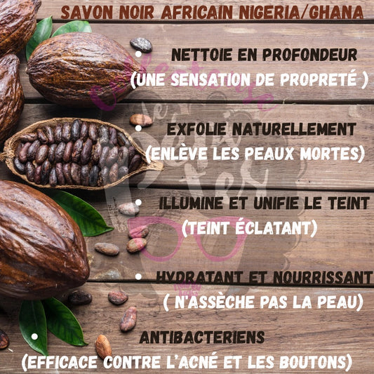 Savon noir du Nigéria