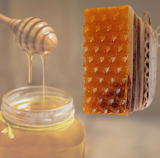 Savon artisanal au miel, propolis et cannelle