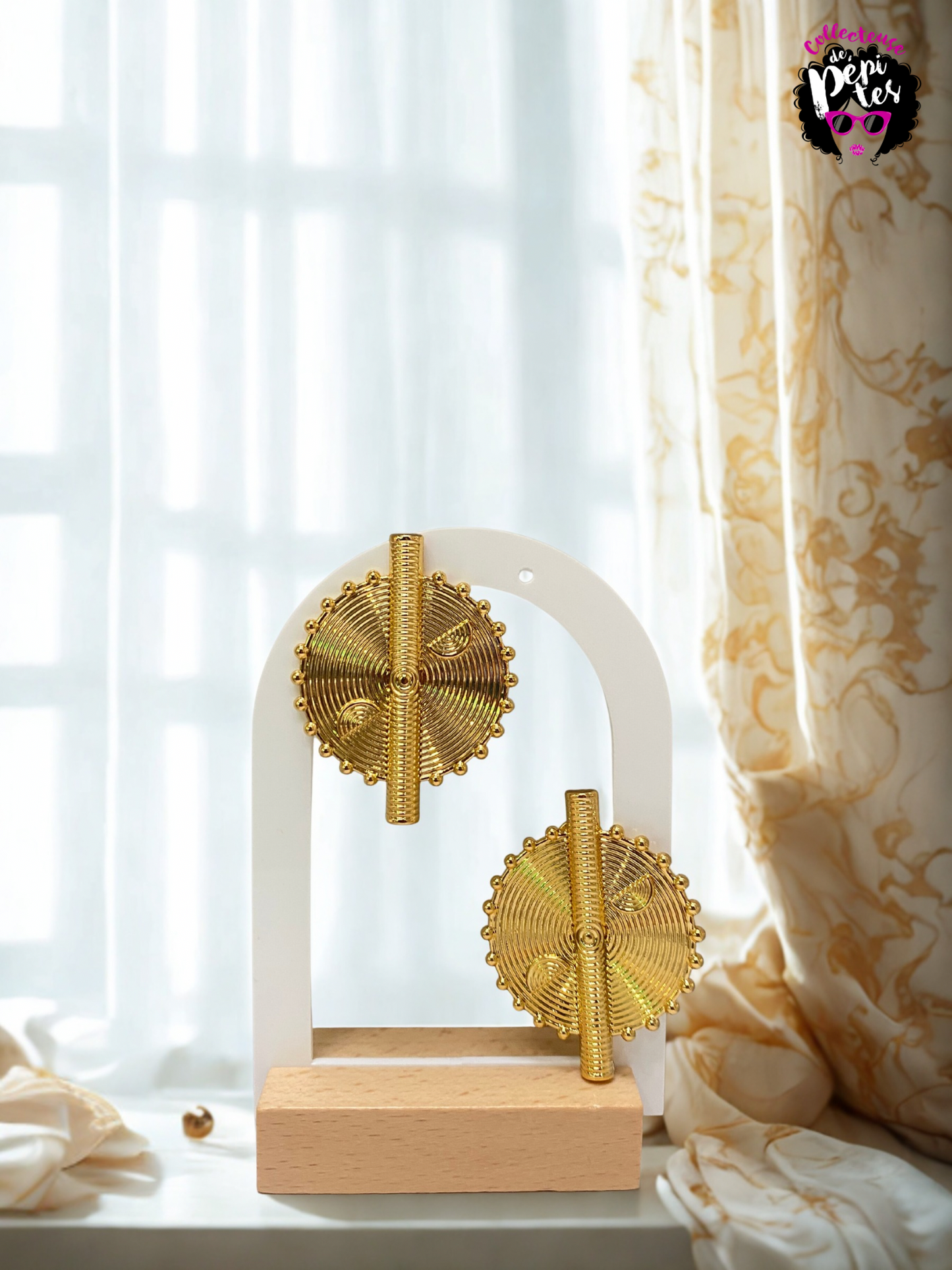 Boucles d’oreilles plaqués Or