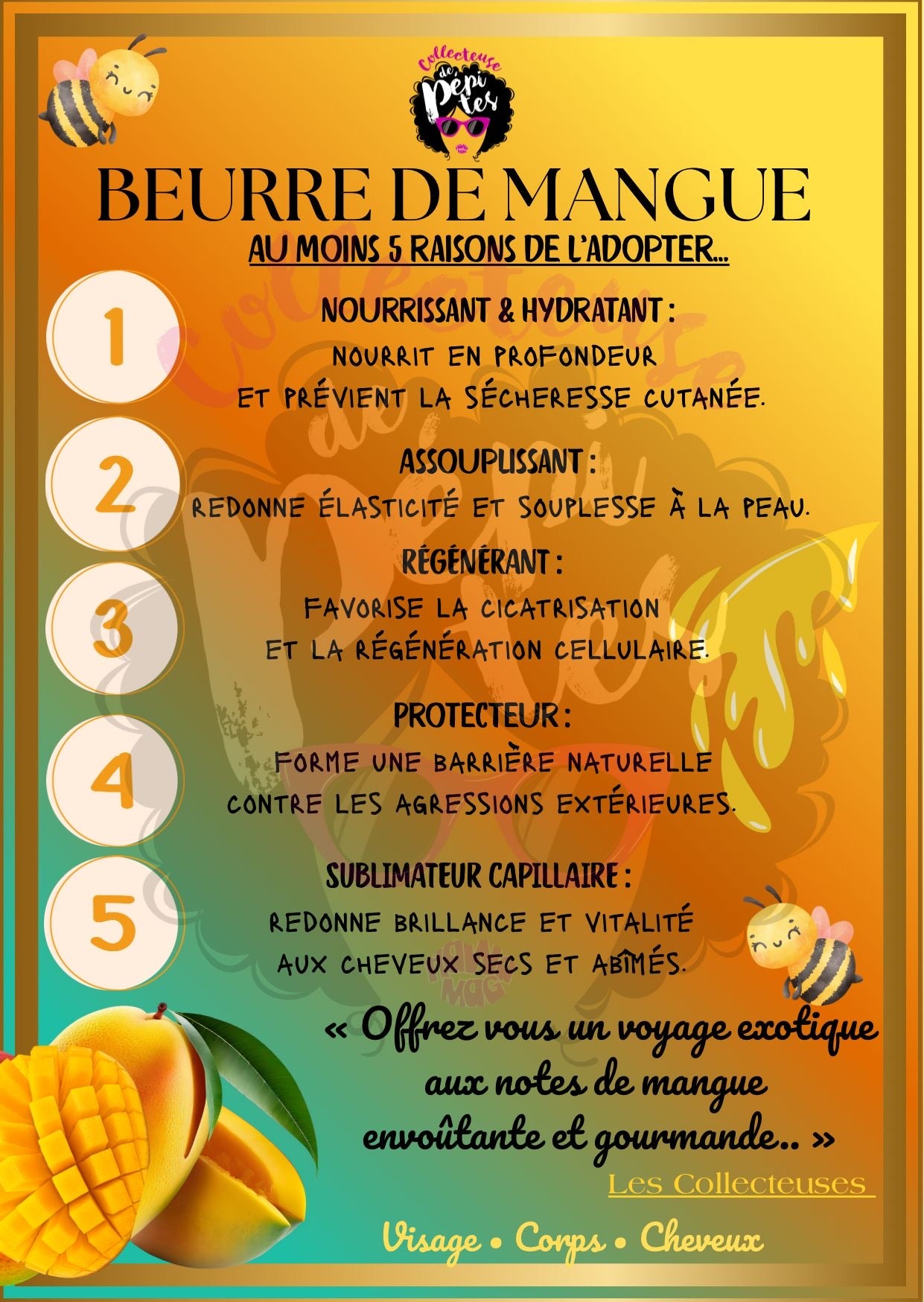 Beurre de Mangue 
