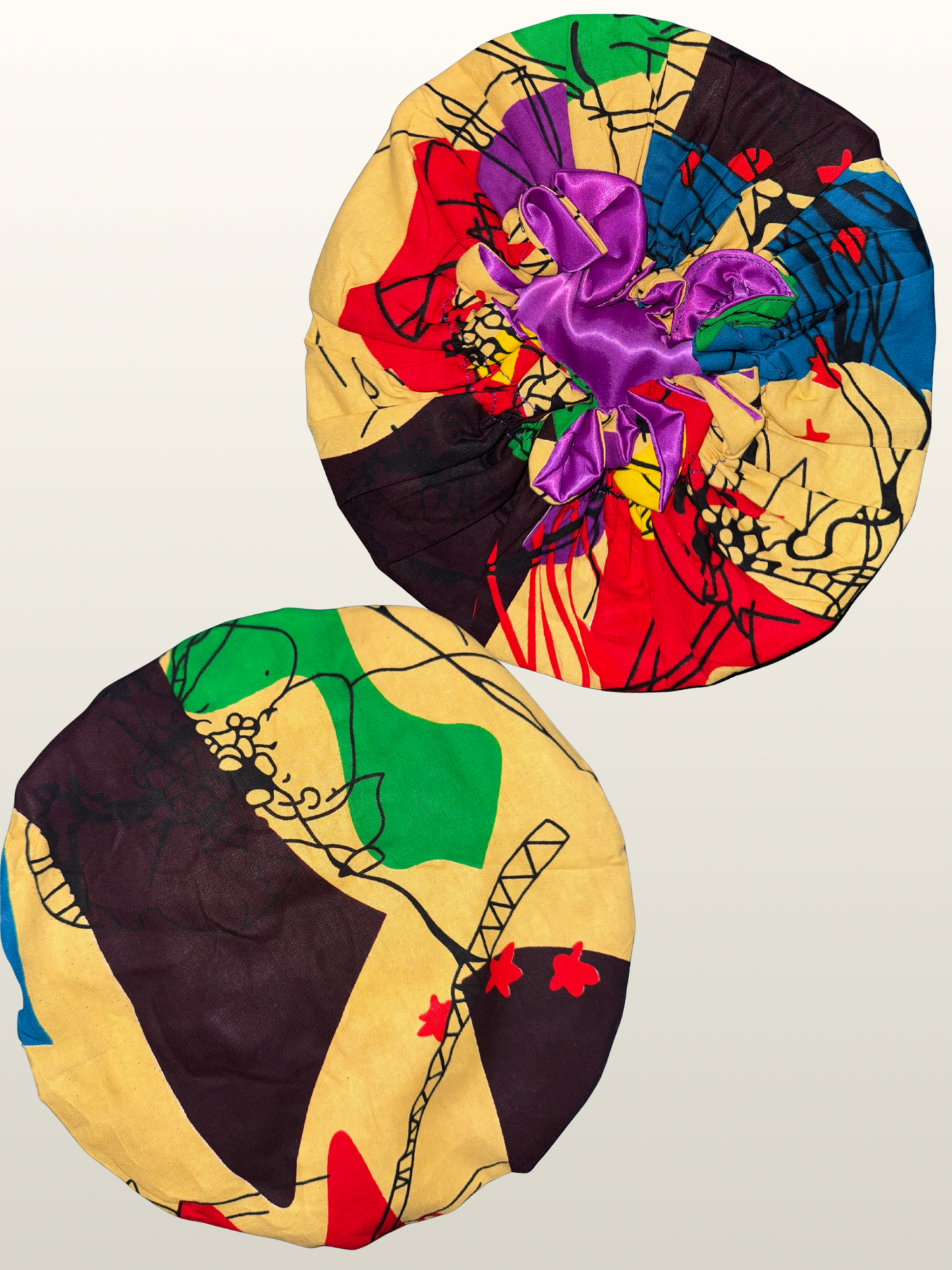 Bonnet en Wax & Satin