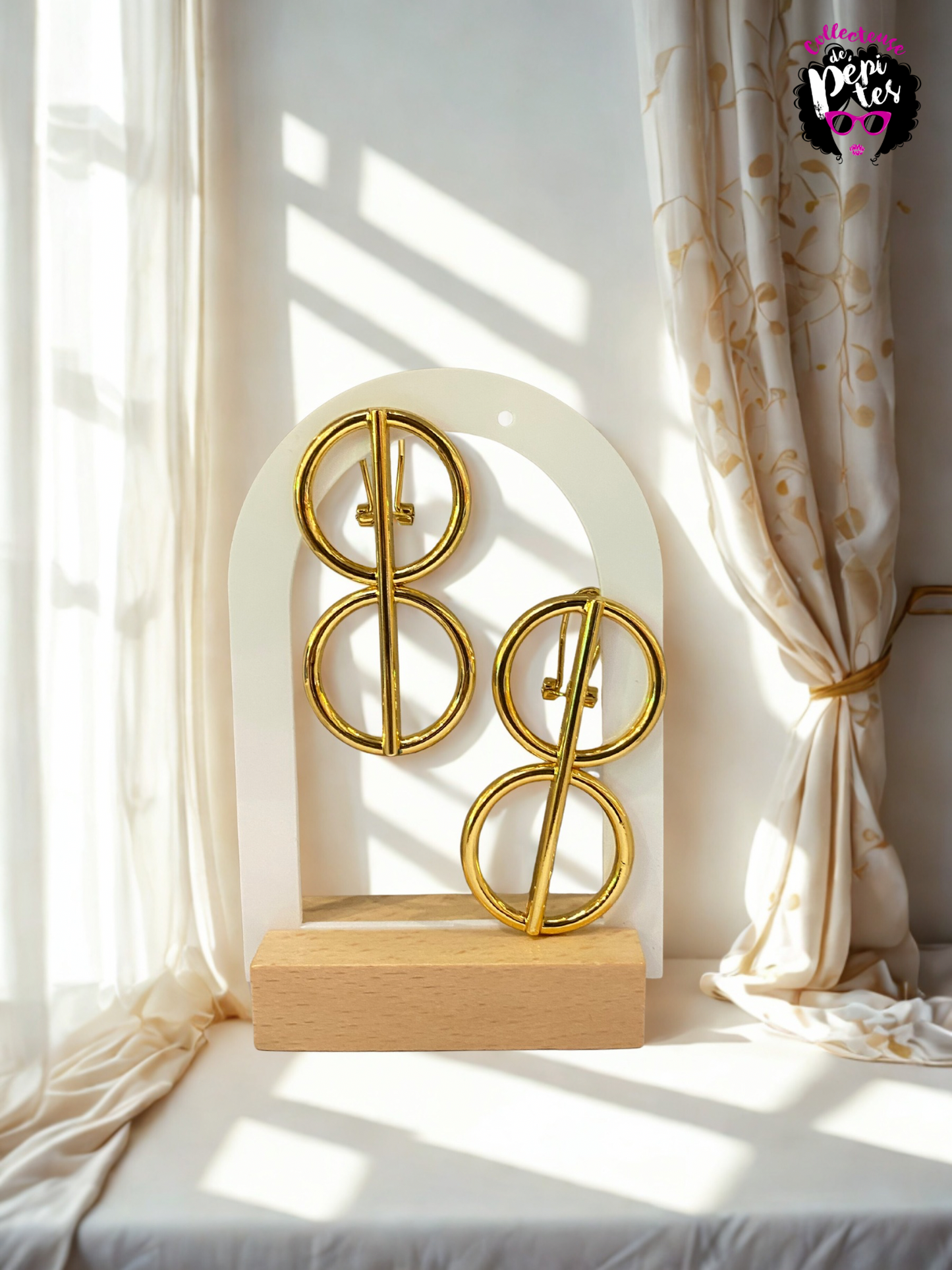 Boucles d’oreilles plaqués Or