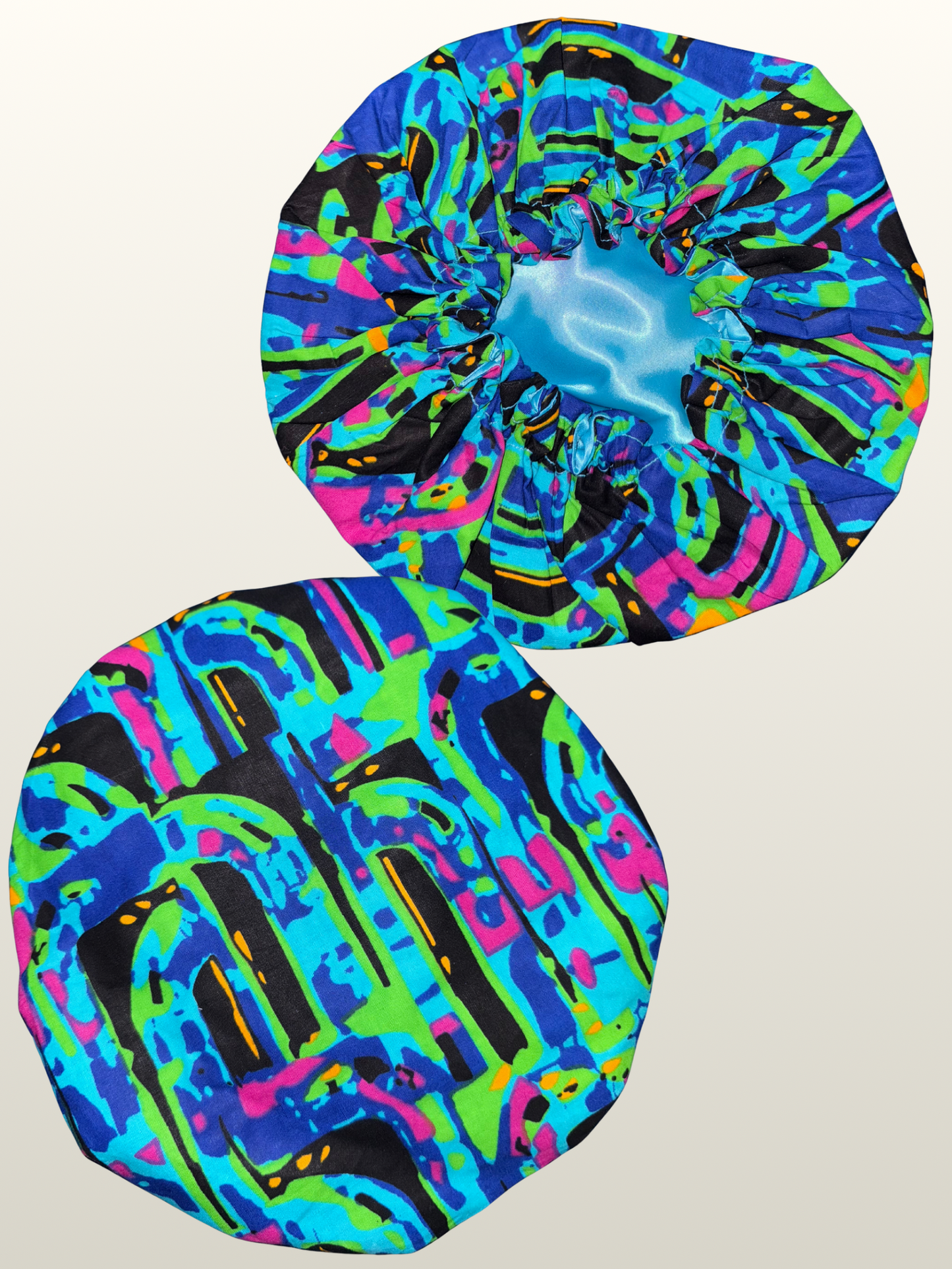 Bonnet en Wax & Satin