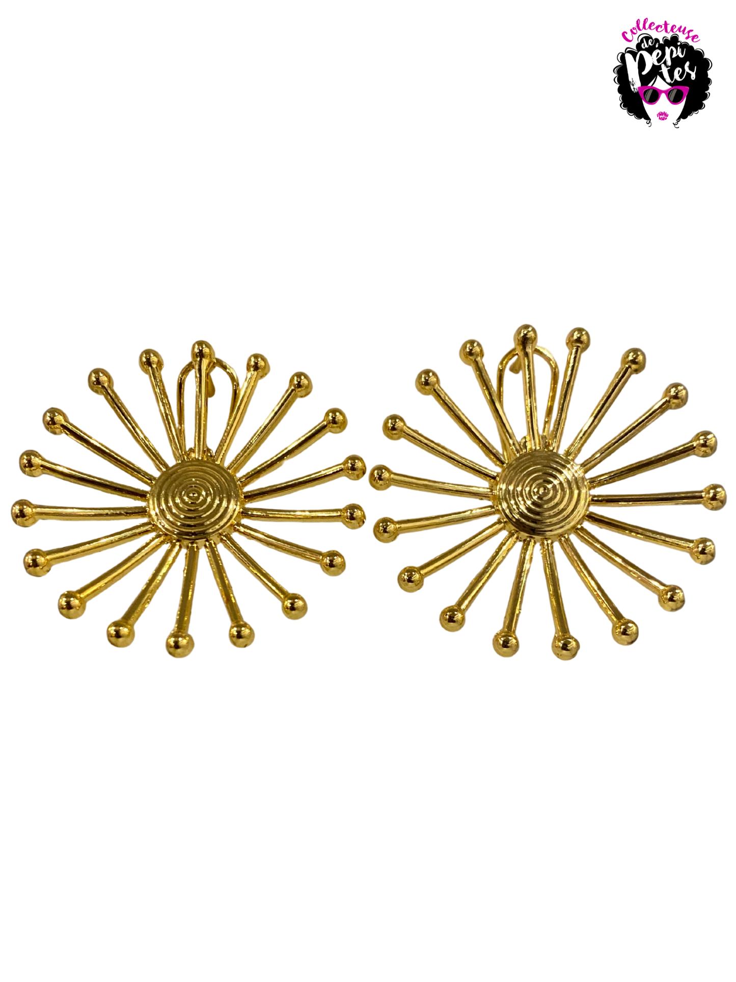 Boucles d’oreilles plaqués Or