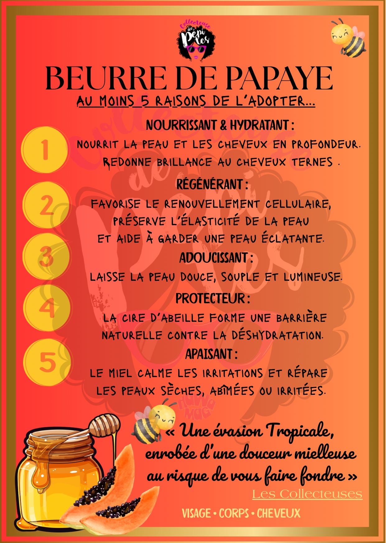 Beurre de papaye