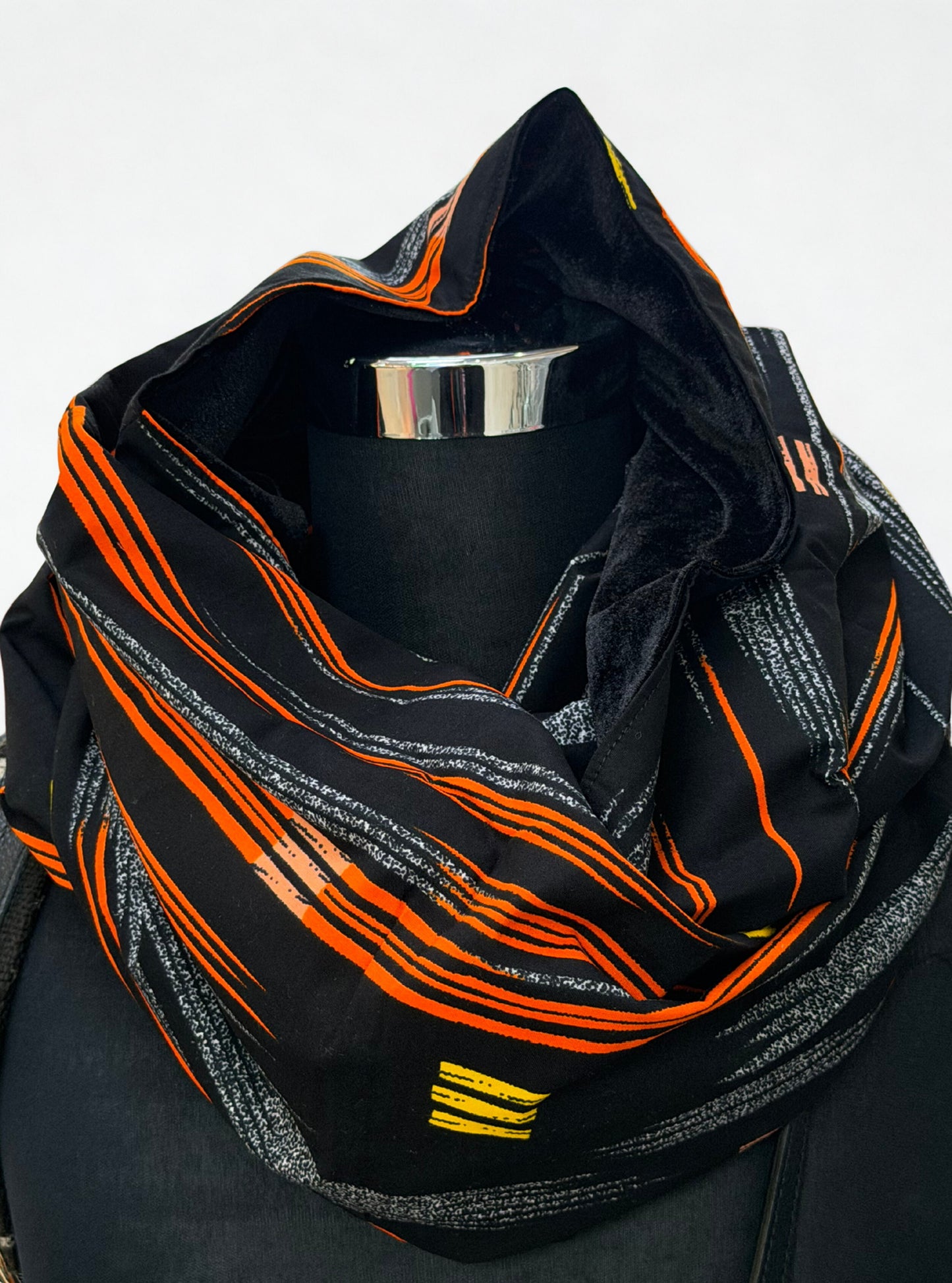 Snood oversize en Wax & Velours