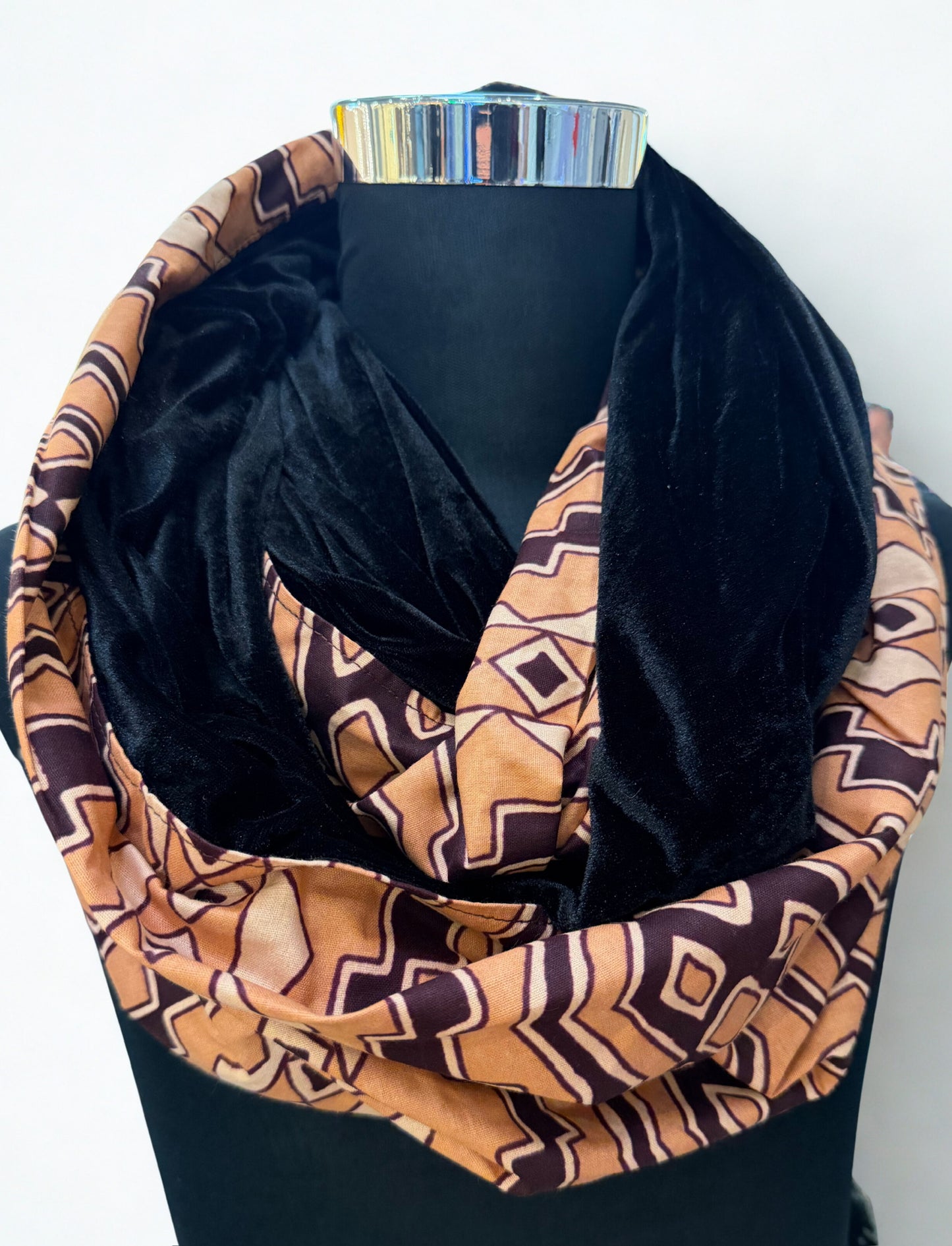 Snood oversize en Wax & Velours