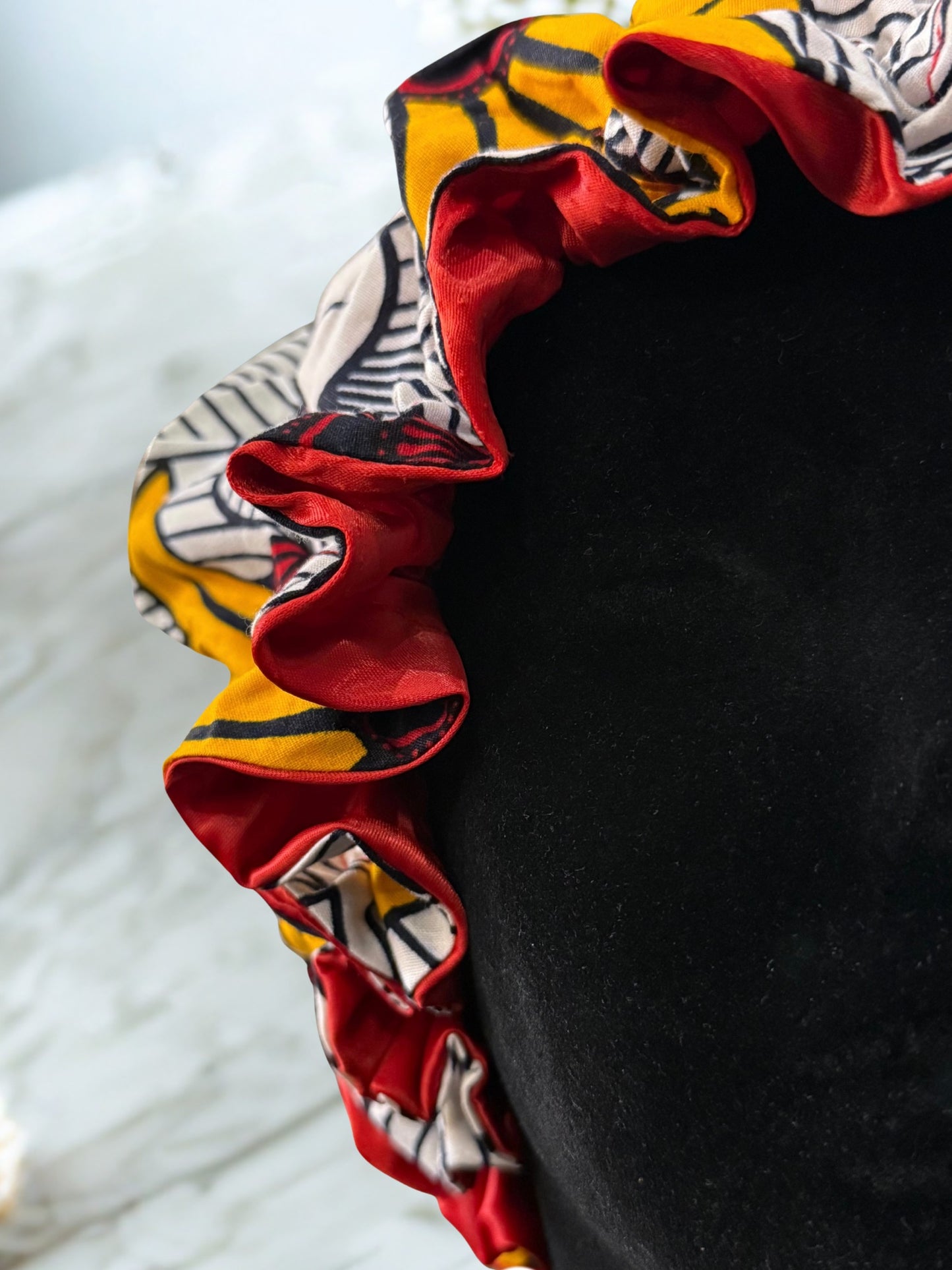 Bonnet en Wax & Satin