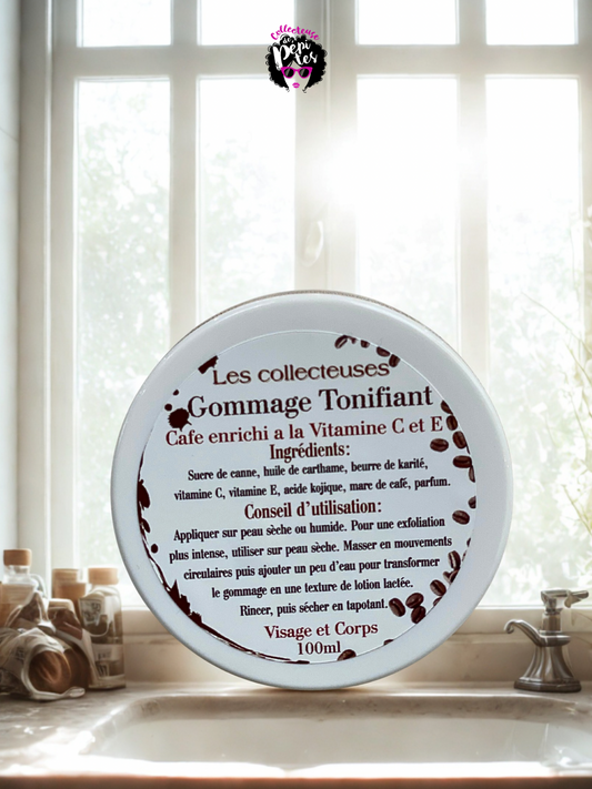 Gommage tonifiant au café