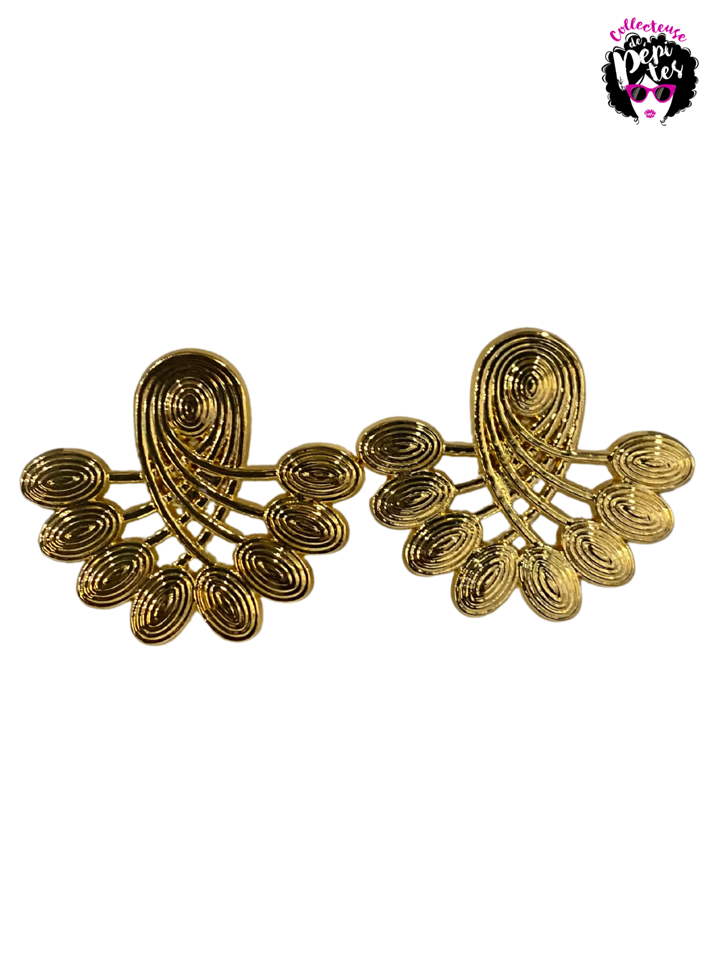 Boucles d’oreilles plaqués Or