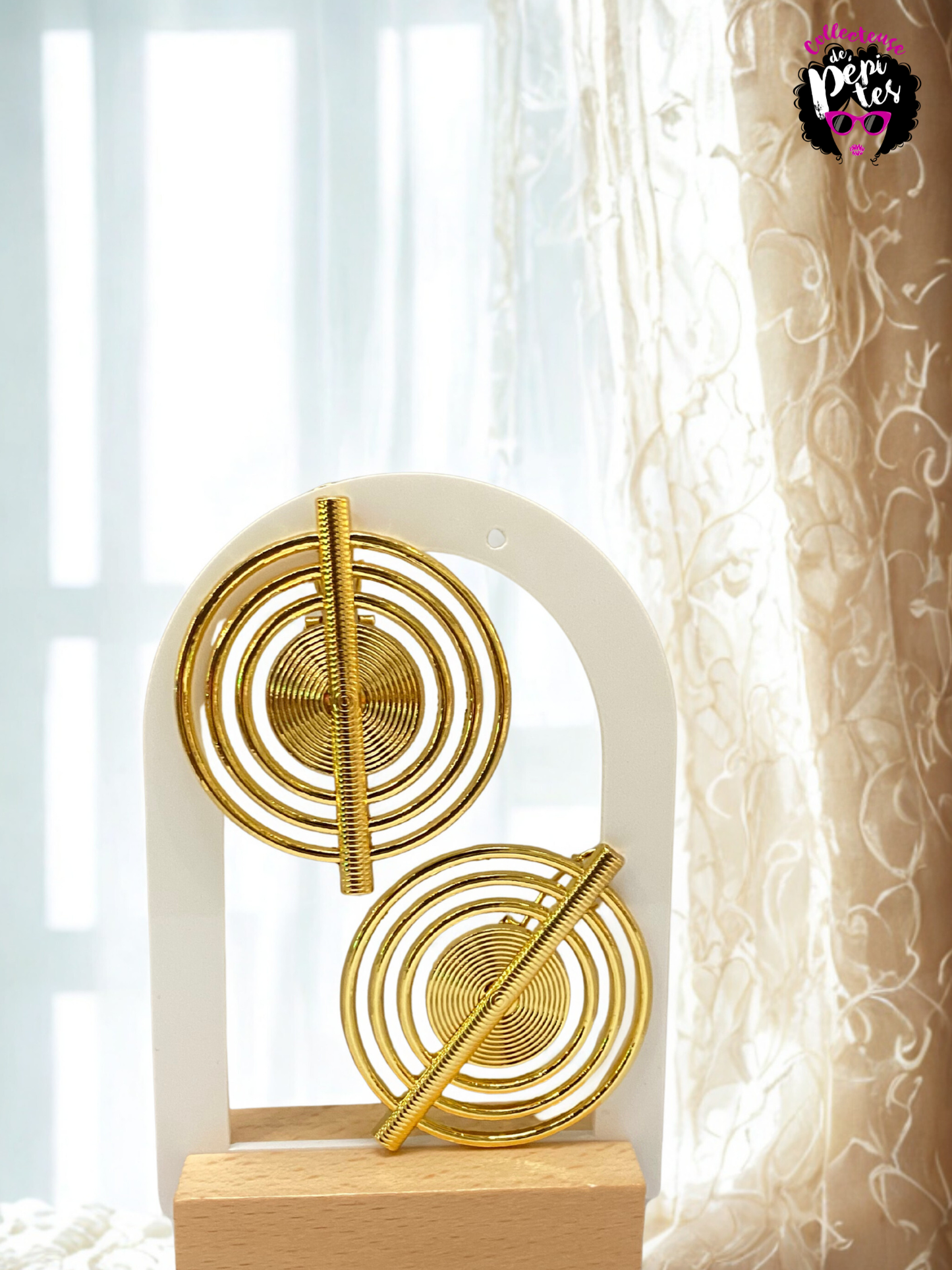 Boucles d’oreilles plaqués Or