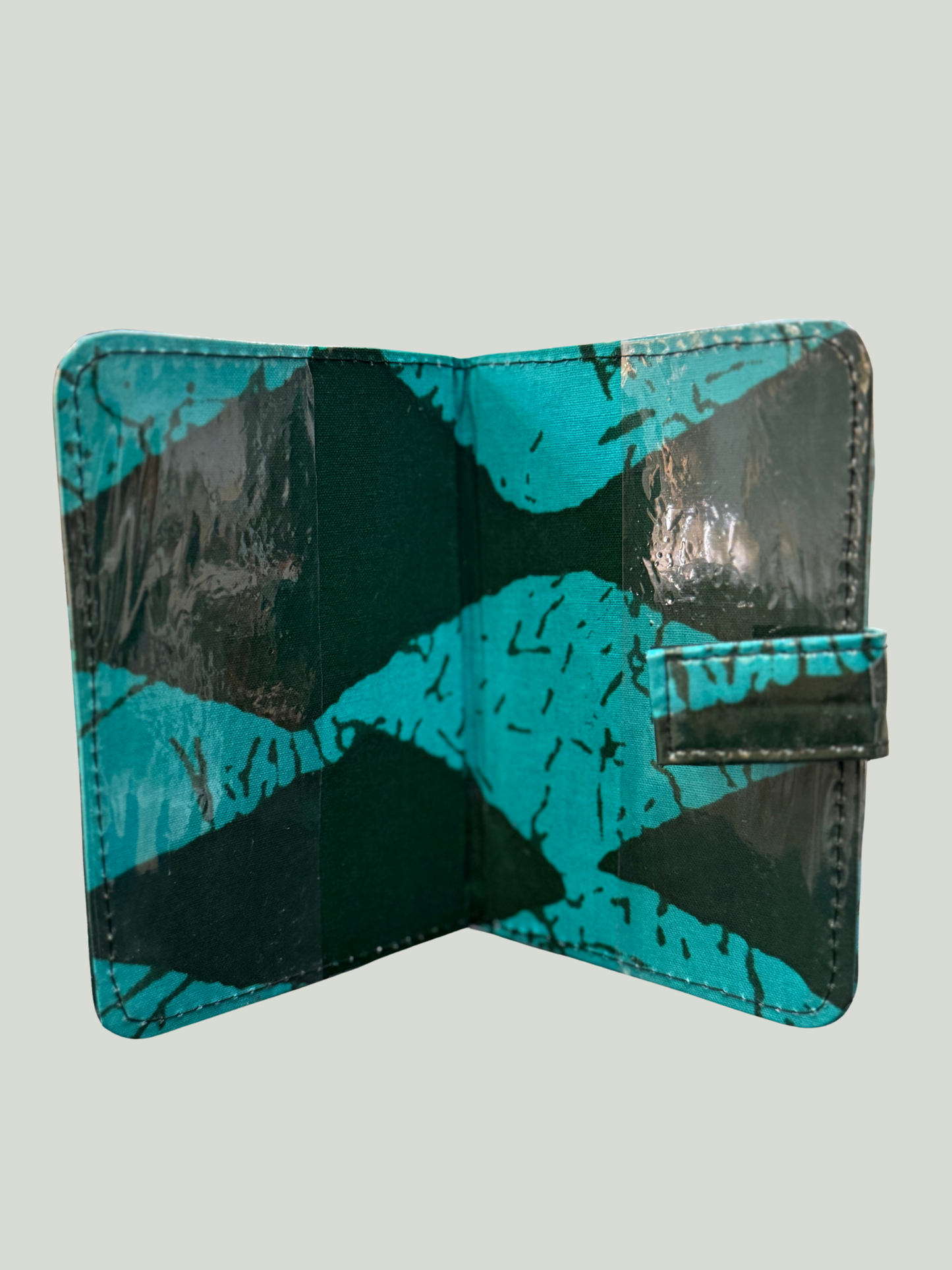 Etui passeport en Wax