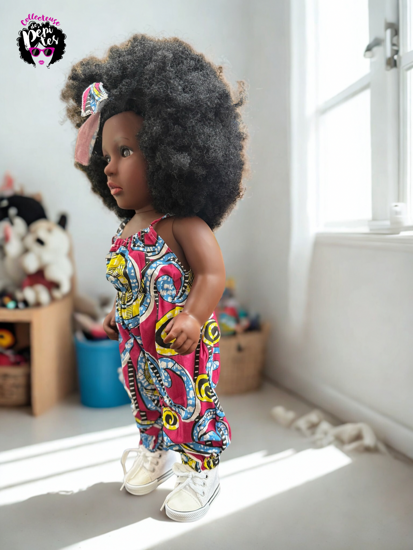 Poupée Afro - cheveux naturels