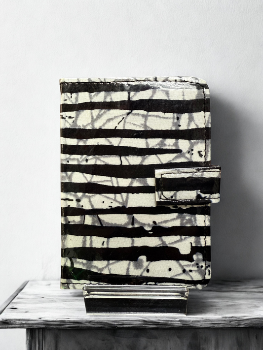 Etui passeport en Wax